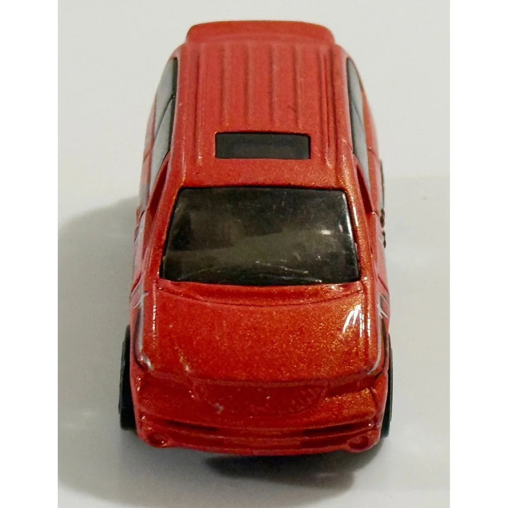 Hot Wheels Dodge Caravan Kids 1/64 Red Metro Hotel Shuttle Van 1997